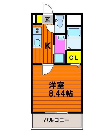 Wisteriaの物件間取画像